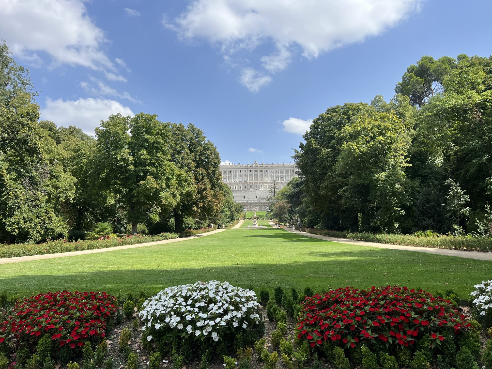 Jardines del Palacio Real de Madrid